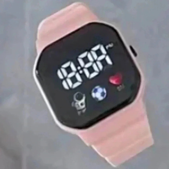 LED Square Digital Simple Casual Waterproof Sports Electronic Watch..NWT - Picture 3 of 5